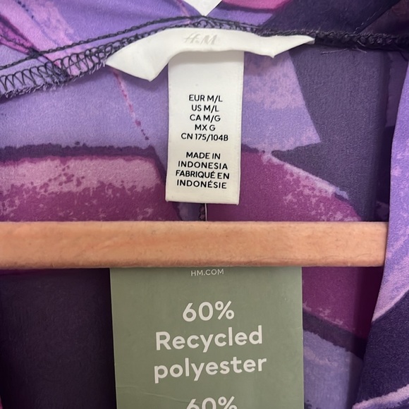 NWTs H&M Purple Dress - Picture 3 of 3